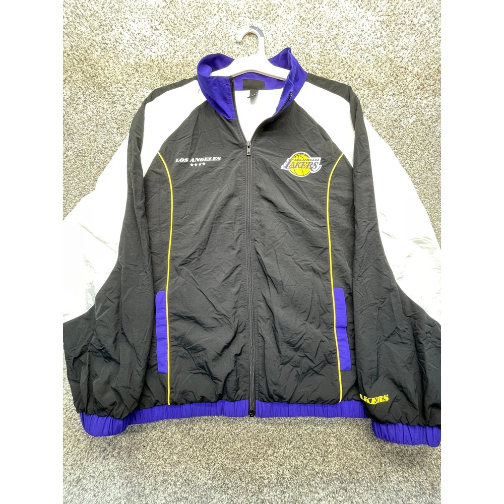 The Wild Collective NBA Los Angeles Lakers Tracksuit Jacket NWOT Large